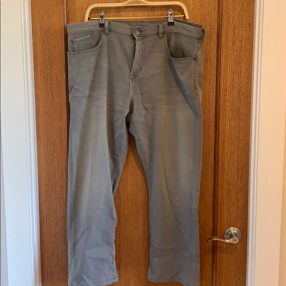 Banana Republic Grey Traveler Jeans SZ 38x30